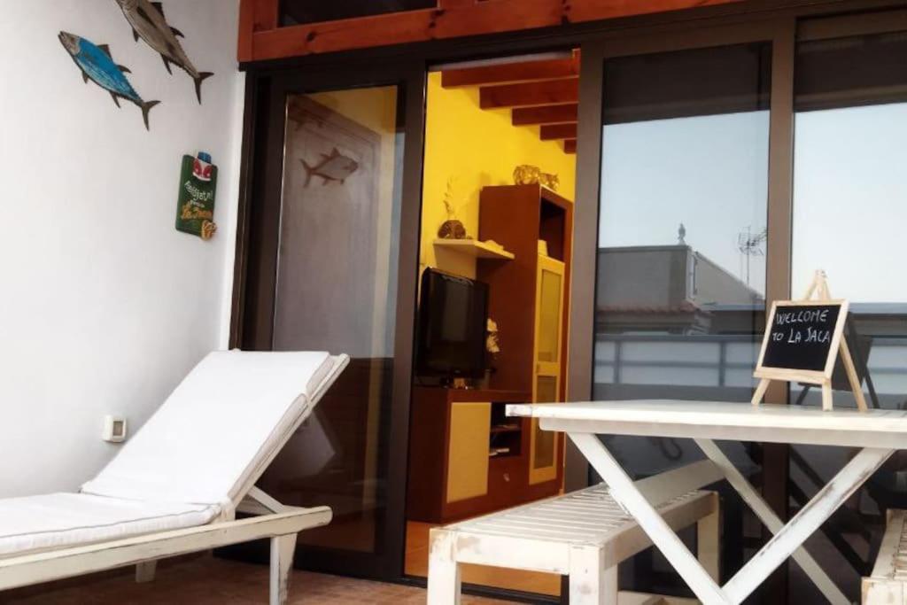 Apartamento Penthouse Next To The Beach La Jaca Exterior foto